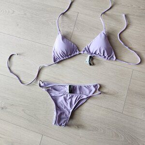 Rio Del Sol Lavender purple bikini size small